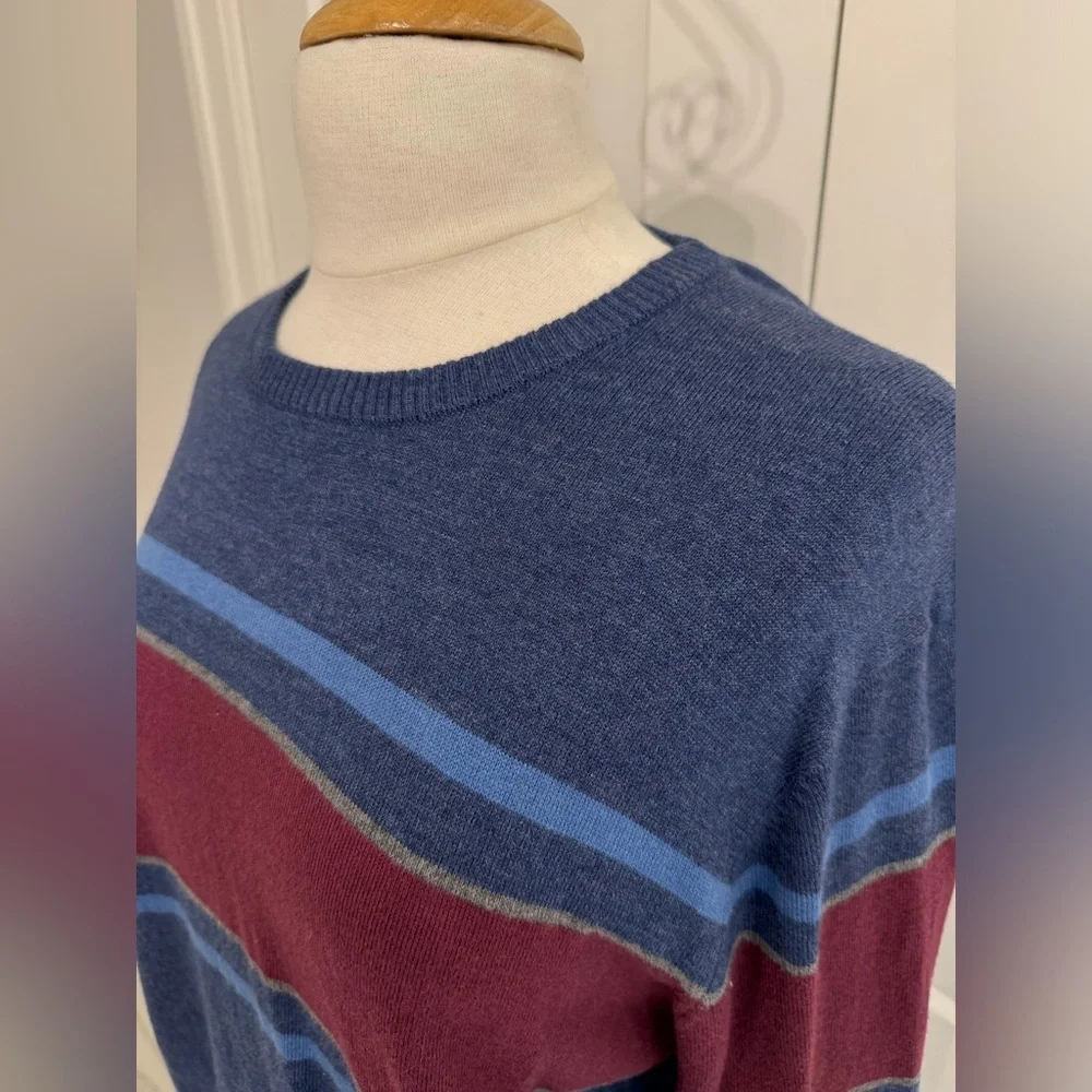 IZOD Stripe Crew Sweater